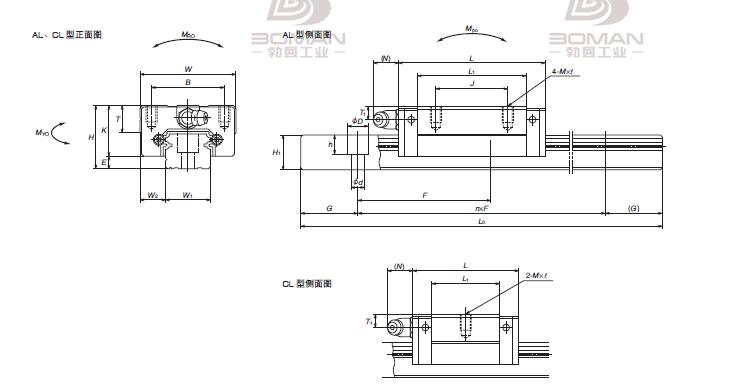 NSK NS203000ALD3-P61-NS-AL直线导轨