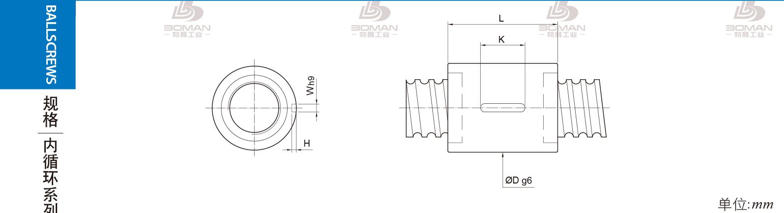 PMI RSIC3206-4 pmi滚珠丝杆代理商