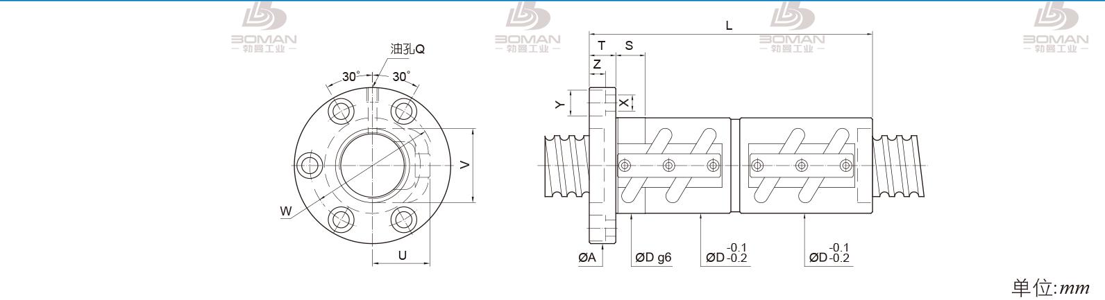 PMI FDVC-5006-7.5 pmi滚珠丝杆是哪家公司做的