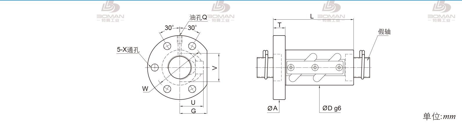 PMI FSVW4005B-3.5P pmi滚珠丝杆供应商