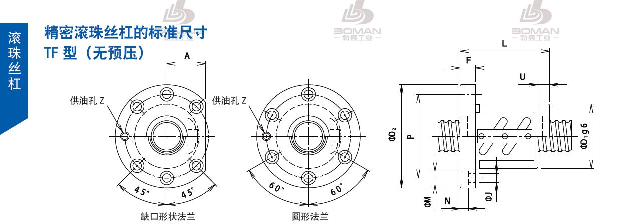 TSUBAKI 25TFA6 tsubaki丝杠