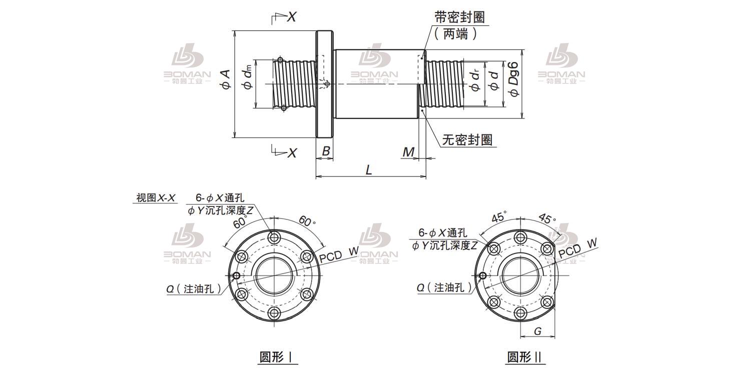 NSK SFD3206-6-NSK SFD滚珠丝杠