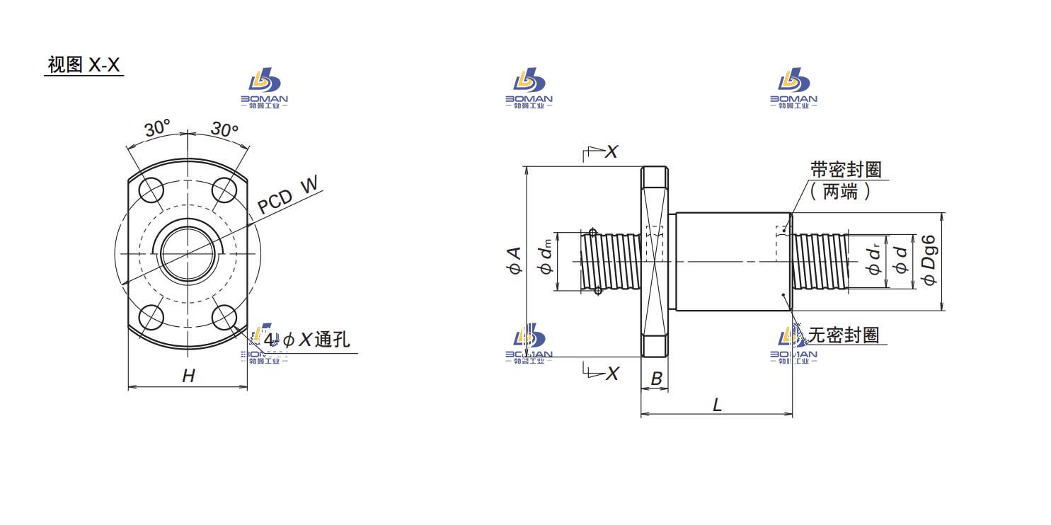 MSFD1002.5-3-NSK MSFD滚珠丝杠