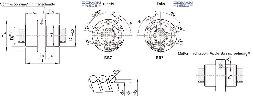 REXROTH R1552 tsk滚珠丝杠副