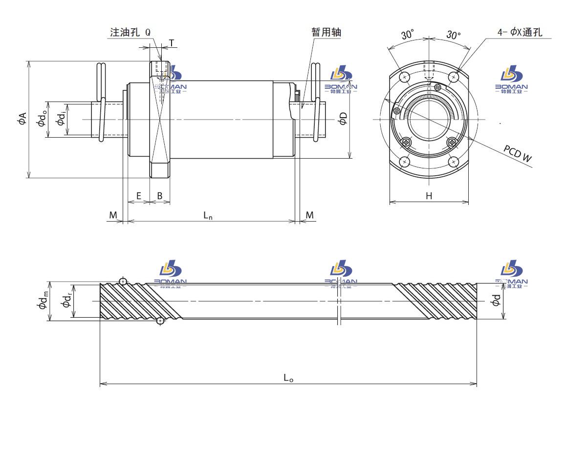 NSK RNFCL2040A2-RNFCL轧制丝杠